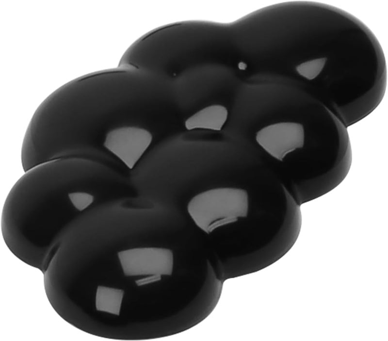 KEPUTAIER Gel Cloud Mouse Wrist Rest, Cute Wrist Support and Arm Support for Mouse Rest Typing Pain Relief，Suitable for Office/Computer/Laptop/Gaming (Transparent Black) - Image 1